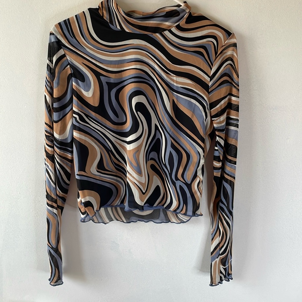 Vanilla star multi color top